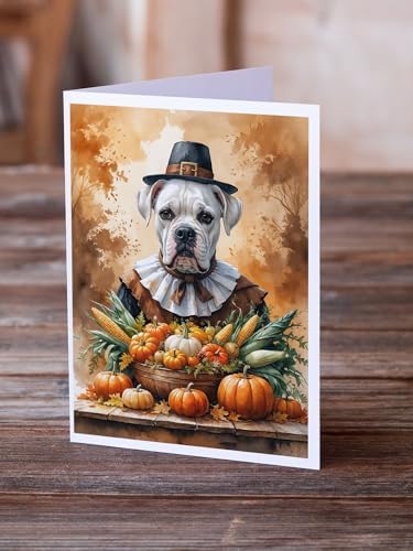 Caroline's Treasures Boxer Dogs Blank 5x7 Note Cards Set of 8 - Image 2