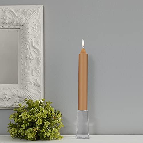 Root Candles 4-Count Unscented Smooth Collenettes, 9-Inch, Beeswax Color - Image 4