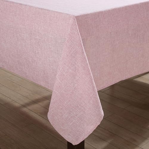 Laura Ashley Harper Tablecloth, 60" x 120", Blush - Image 5