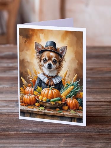 Caroline's Treasures Chihuahua Dogs Blank 5x7 Note Cards Set of 8 - Image 2
