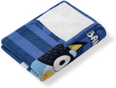 Northwest Bluey Silk Touch Throw Blanket, 50" x 60", Roll Call Bandit
