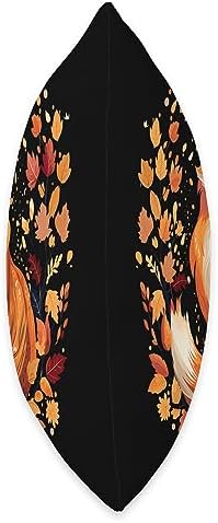 Cottagecore Fox Fall Vibes Thanksgiving Women's Graphic Throw Pillow - Image 2