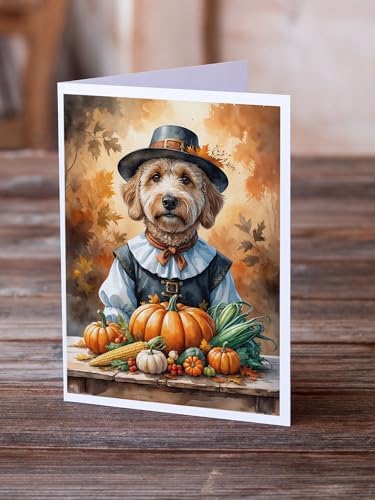 Caroline's Treasures Labradoodle Dogs Blank 5x7 Note Cards Set of 8 - Image 2