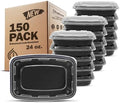 Freshware Meal Prep Containers with Lids [150 Pack] 24 oz Food Containers by Freshware