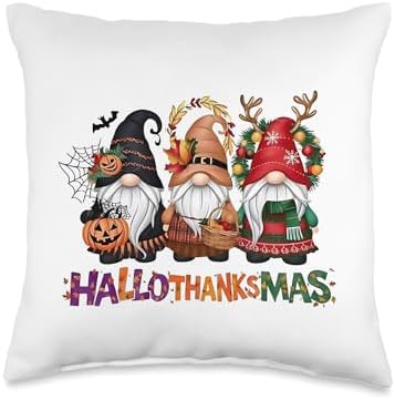 Halloween Thanksgiving Christmas Holiday Celebrate Fun Party Throw Pillow by Unknown