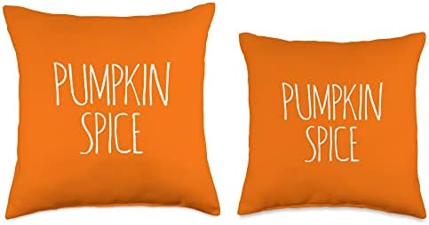 THANKSGIVING PUMPKIN SPICE DECORATIONS MENS WOMENS CHILDRENS Throw Pillow - Image 3