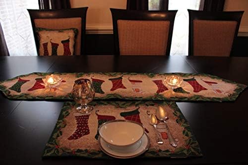 Tache Home Fashion VEG11712-1TR-1372 Sunflower Field Scarecrow Thanksgiving Autumn Harvest Country Farmhouse Vintage Decorative Woven Tapestry Table Runners, 13x104 - Image 5