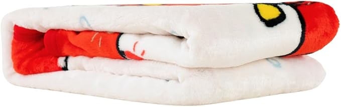 Franco Collectibles® Peanuts® Snoopy & Woodstock Holiday Christmas Super Soft Cozy Plush Throw, 40 in x 50 in, (Official Peanuts® Product)