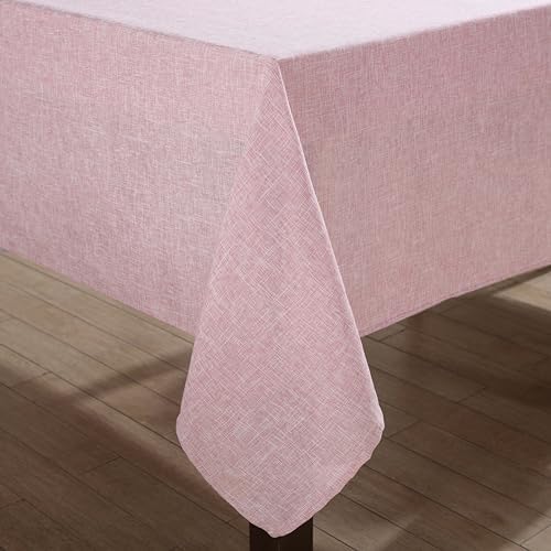 Laura Ashley Harper Tablecloth, 60" x 84", Blush - Image 5