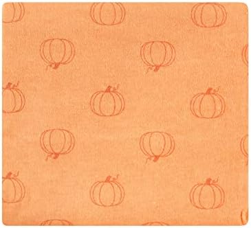 Hudson Baby Unisex Baby Cotton Flannel Receiving Blankets, Pumpkin Spice, One Size - Image 5
