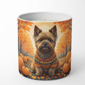 Caroline's Treasures DAC1031CDL Cairn Terrier Fall Decorative Soy Candle Nature Soy Wax Essential Oil Home Decor Ideal for Bedroom Kitchen Bath Office Gift, 10 oz by CarolinesTreasures