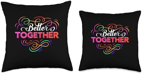Better Together Dreamz Better Together Throw Pillow, 16x16, Multicolor - Image 3