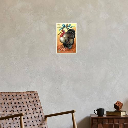 AllPosters Art.com Wall Art Print Turkey and Wishbone, 12" x 18" - Image 4