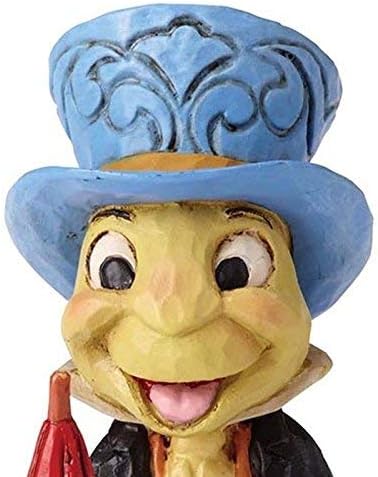 Enesco Disney Traditions by Jim Shore Pinocchio Jiminy Cricket Miniature Figurine, 2.75"