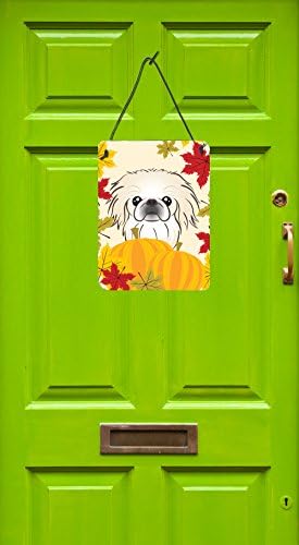 Caroline's Treasures BB2027DS1216 Pekingese Thanksgiving Wall or Door Hanging Prints Aluminum Metal Sign Kitchen Wall Bar Bathroom Plaque Home Decor Front Door Plaque, 12x16, Multicolor - Image 2