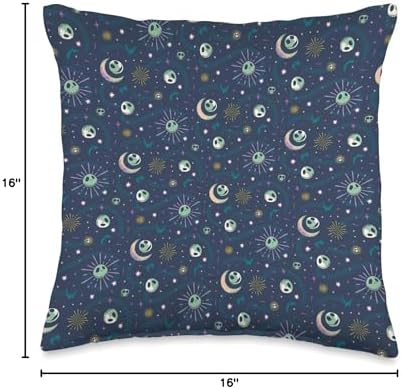 Tim Burton’s The Nightmare Before Christmas Jack Print Throw Pillow