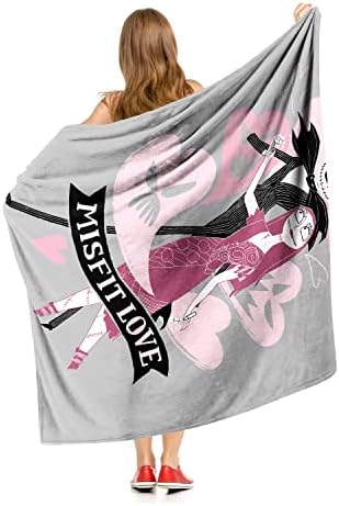 Northwest Nightmare Before Christmas Silk Touch Throw Blanket, 50" x 60", Misfit Love