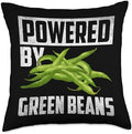 Green Bean Casserole Thanksgiving Dinner String Beans Throw Pillow by Unknown