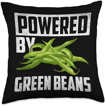 Green Bean Casserole Thanksgiving Dinner String Beans Throw Pillow by Unknown