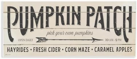 'Pumpkin Patch Fall Halloween Holiday Word'| Wall Plaque Art
