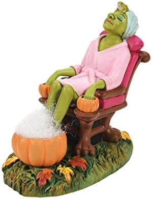 Department 56 Snow Village Halloween Accessories R&R Before The Witching Hour Figurine, 3 Inch, Multicolor