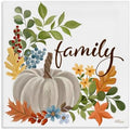 Stupell Industries Autumnal Family Pumpkin, 17 x 17 Inch Canvas Wall Art by StupellIndustries