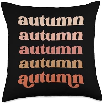 Autumn Blessings Thanksgiving Men Women Kids Boys & Girls Throw Pillow by Unknown