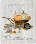 Stupell Industries Fall Pumpkin Wagon Rustic, 36 x 48 Inch Canvas Wall Art by StupellIndustries