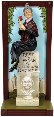 Enesco Disney Showcase the Haunted Mansion George's Widow Framed Portrait Figurine, 7.9 Inch, Multicolor