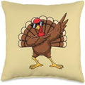 Cool Turkey Sunglasses Fun Thanksgiving Throw Pillow by Unknown
