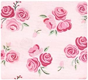 Hudson Baby Unisex Baby Cotton Flannel Receiving Blankets, Blush Rose, One Size - Image 3