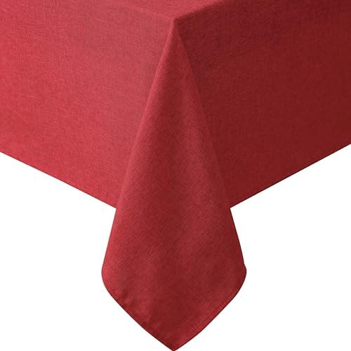 Laura Ashley Harper Tablecloth, 60" x 120", Red by LauraAshley