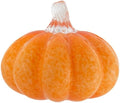 Boston International Handblown Art Glass Pumpkin Thanksgiving Halloween Decorations for Home, Small, Orange by BostonInternational