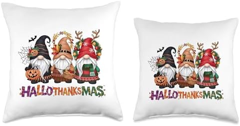 Halloween Thanksgiving Christmas Holiday Celebrate Fun Party Throw Pillow - Image 3