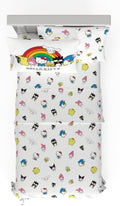 Hello Kitty & Friends Bedding Super Soft Cozy Cotton 3 Piece Twin Sheet Set, (Officially Licensed Product) By Franco
