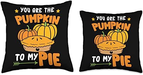 You Are The Pumpkin To My Pie | Cute Thanksgiving Day Throw Pillow - Image 3