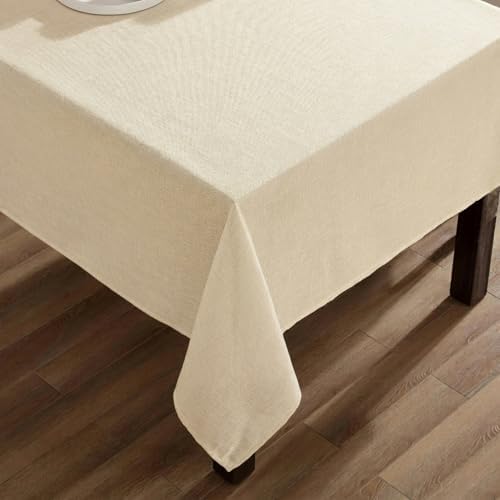 Laura Ashley Harper Tablecloth, 60" x 102", Yellow - Image 5
