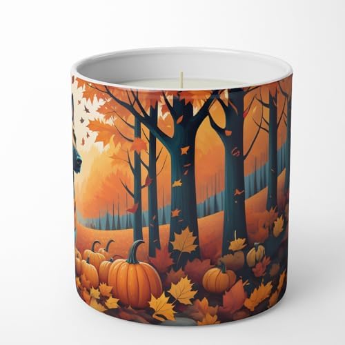 Caroline's Treasures DAC1016CDL Belgian Malinois Fall Decorative Soy Candle Nature Soy Wax Essential Oil Home Decor Ideal for Bedroom Kitchen Bath Office Gift, 10 oz - Image 5