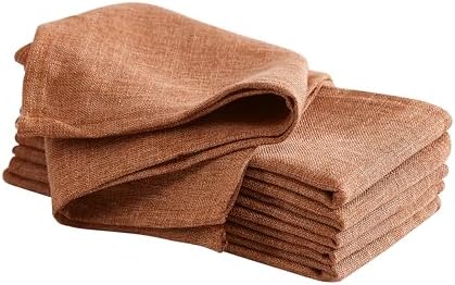 Laura Ashley Harper Set of 6 Napkins, 18" x 18", Spice by LauraAshley
