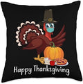 Happy Thanksgiving Throw Pillow by Unknown