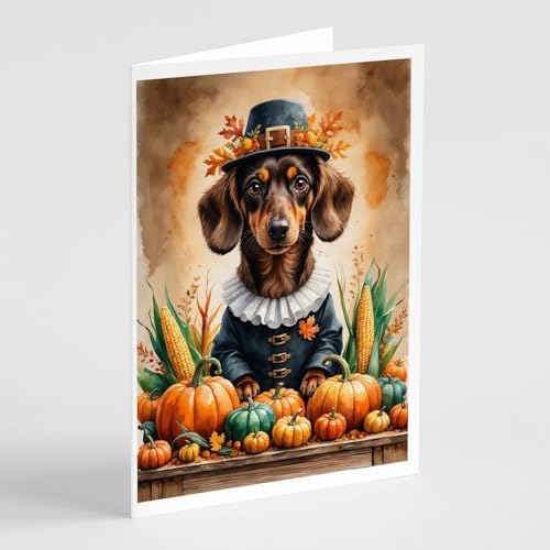 Caroline's Treasures Dachshund Dogs Blank 5x7 Note Cards Set of 8 by CarolinesTreasures