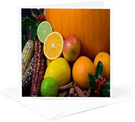 3dRose Greeting Cards - Thanksgiving Fruit and Corn - 12 Pack - Thanksgiving - Image 5