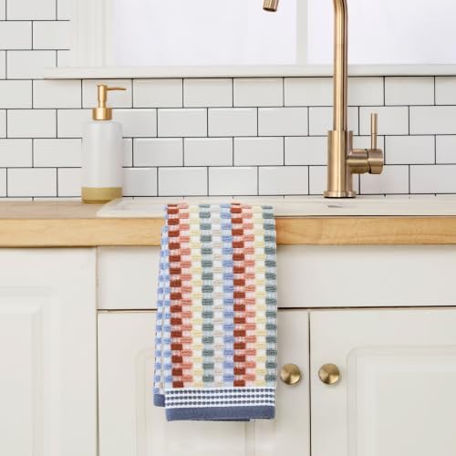 SKL Home Fall/Thanksgiving Multi Mod Stripe Hand Towel Set-2pc, Earthtones - Image 6