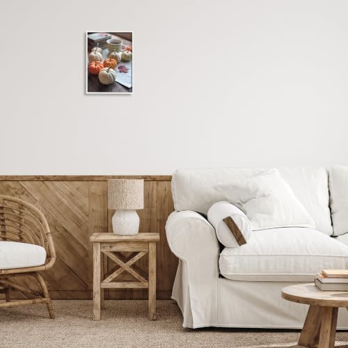 Cozy Pumpkin Harvest Coffee Mug, 11 x 14 Inch Framed Giclée Print - Image 3
