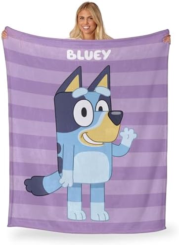 Northwest Bluey Silk Touch Throw Blanket, 50" x 60", Roll Call Bluey