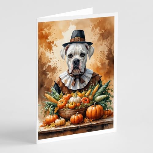 Caroline's Treasures Boxer Dogs Blank 5x7 Note Cards Set of 8 by CarolinesTreasures