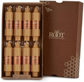 Root Candles 8-Count Unscented Smooth Collenettes, 5-Inch, Beeswax Color by RootCandles