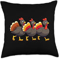 Baby Turkey Thanksgiving Turkey Thanksgiving Turkey Baby Throw Pillow by Unknown