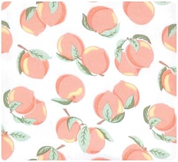 Hudson Baby Unisex Baby Cotton Flannel Receiving Blankets, Sweet Peach, One Size (Pack of 2) - Image 3