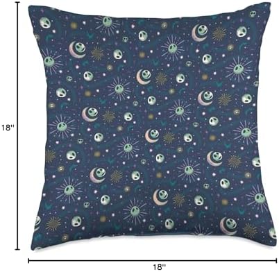 Tim Burton’s The Nightmare Before Christmas Jack Print Throw Pillow